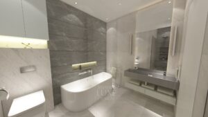 Elegant bathroom renovation