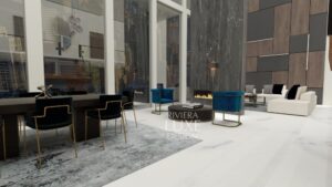 Luxury condo penthouse interior design